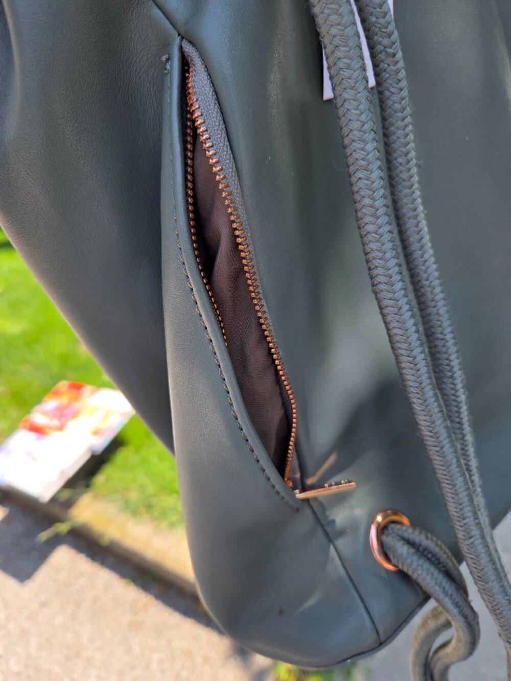 Matt and Nat Slouchy Drawstring Backpack - Picture 3 of 6